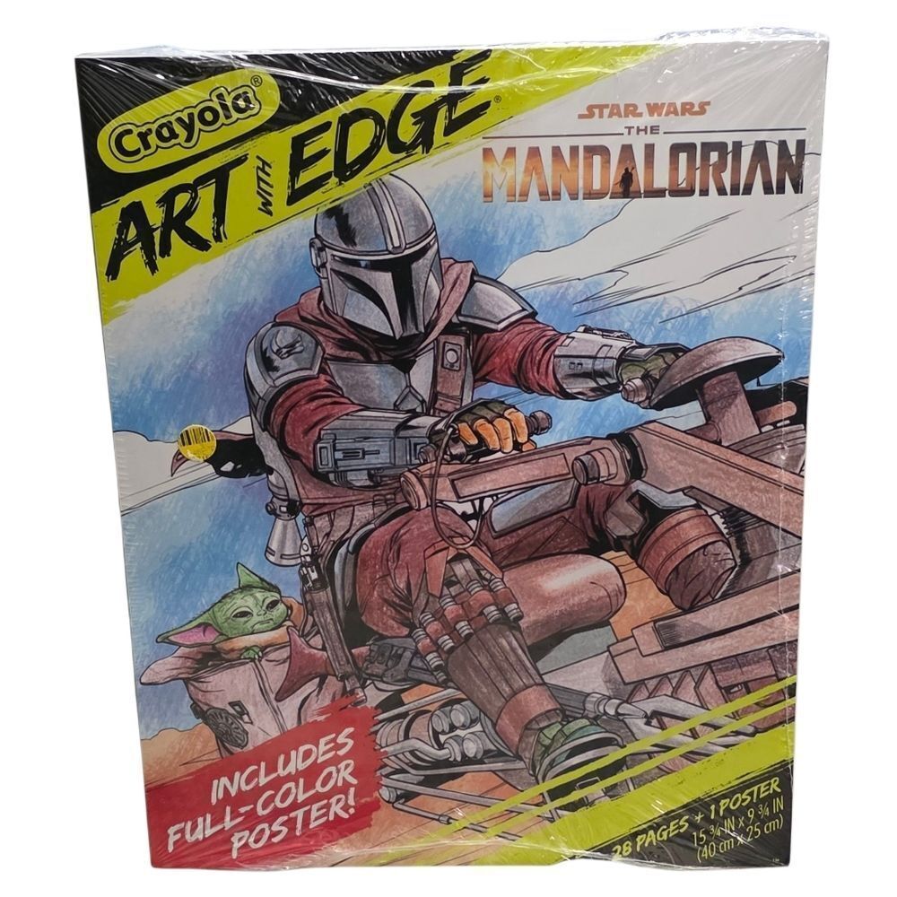 Crayola Art with Edge: Star Wars The Mandalorian Coloring Set